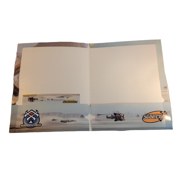 Star Wars Episode 1 Phantom menace, 2000s Printed School Folder Lot of 2 - Picture 12 of 16